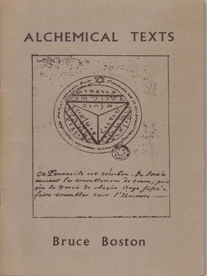 cover image of Alchemical Texts